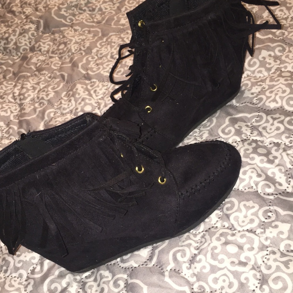 bootie- wedges